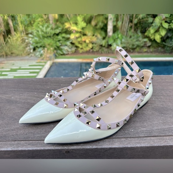 Valentino studded flats only worn once in perfect condition!!! - Picture 12 of 15